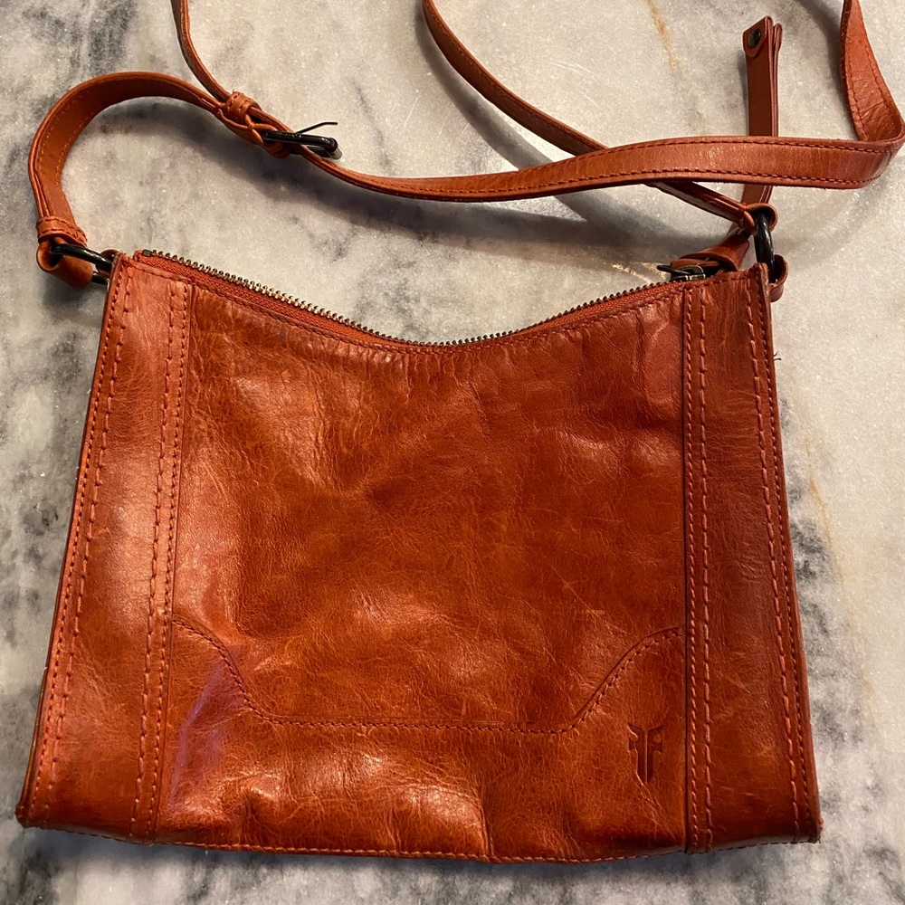 Orange Frye Purse